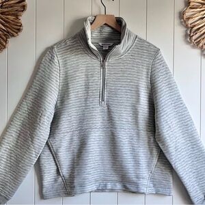 Athleta Gray Cowl Neck Sweater